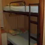 2 sets of bunks in room